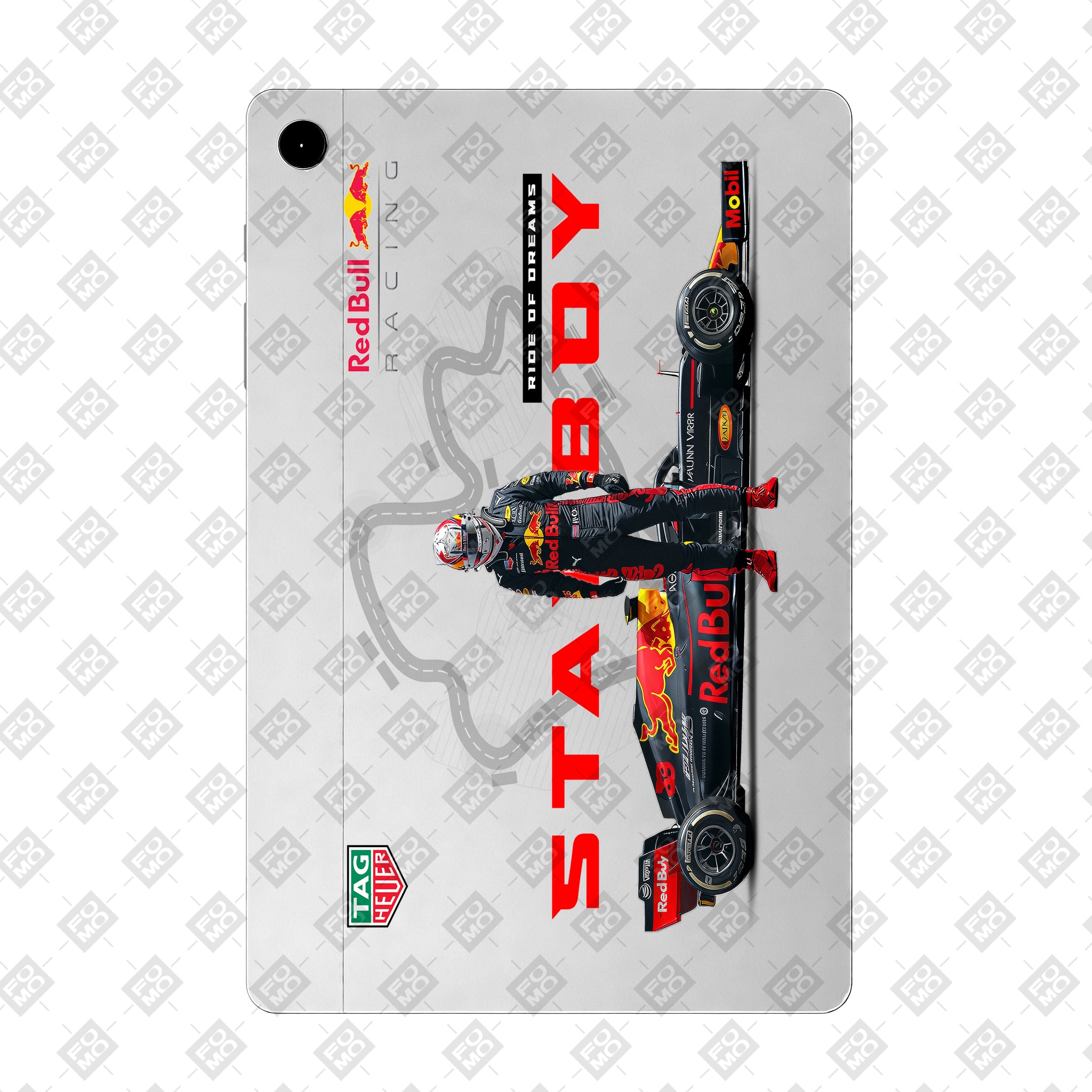 Samsung Galaxy Tab A8 Transparent Starboy Racer Tablet Skin