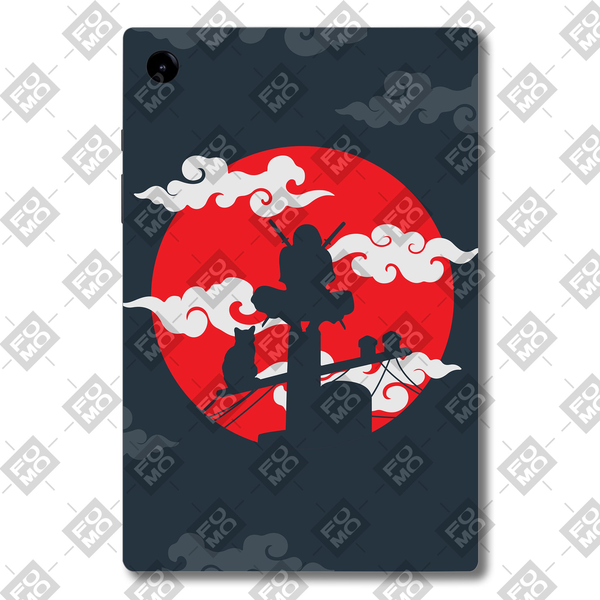 Samsung Galaxy Tab A9 Itachi Uchiha Anime 3D Tablet Skin