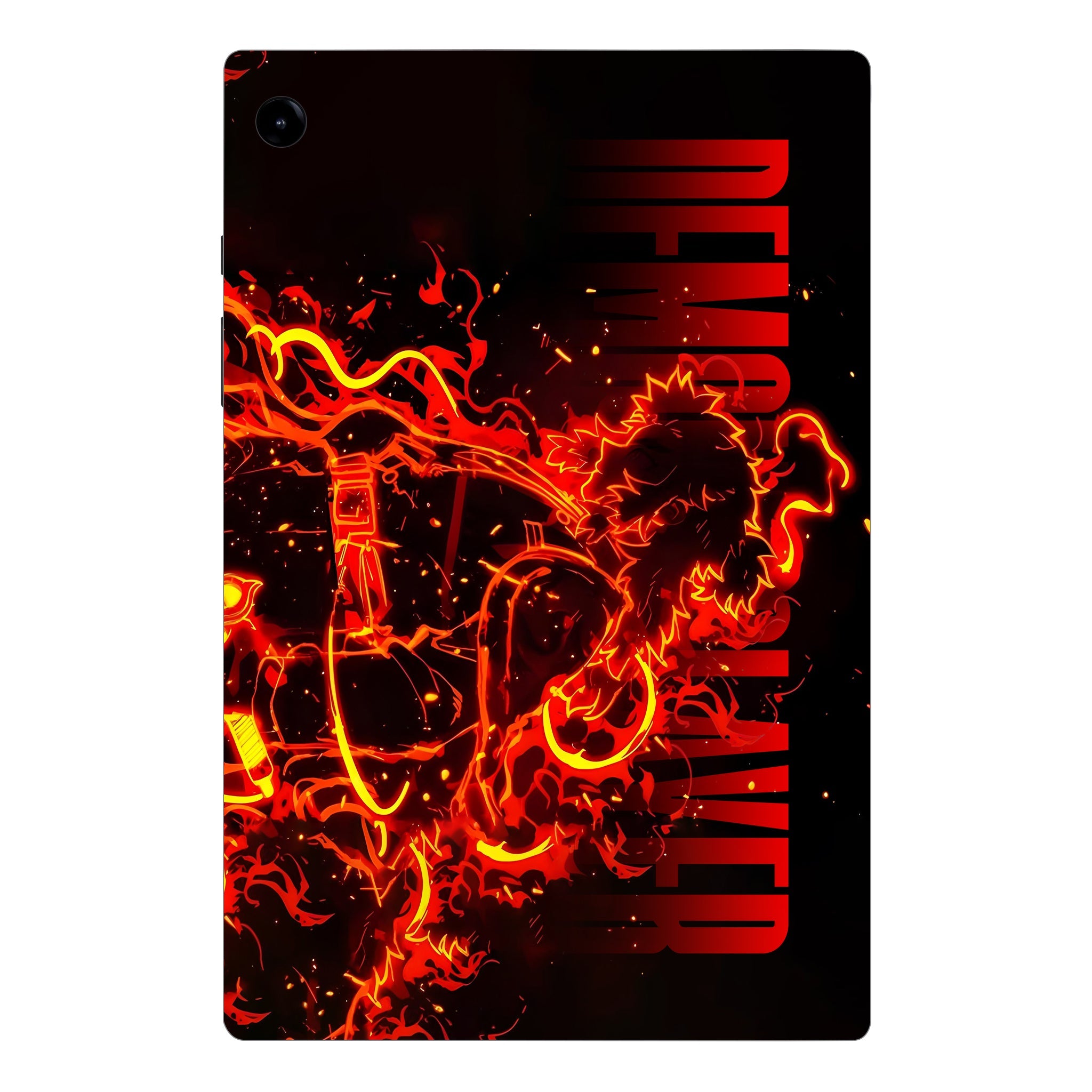 Samsung Galaxy Tab A9 Rengoku Blazing Inferno Anime Tablet Skins