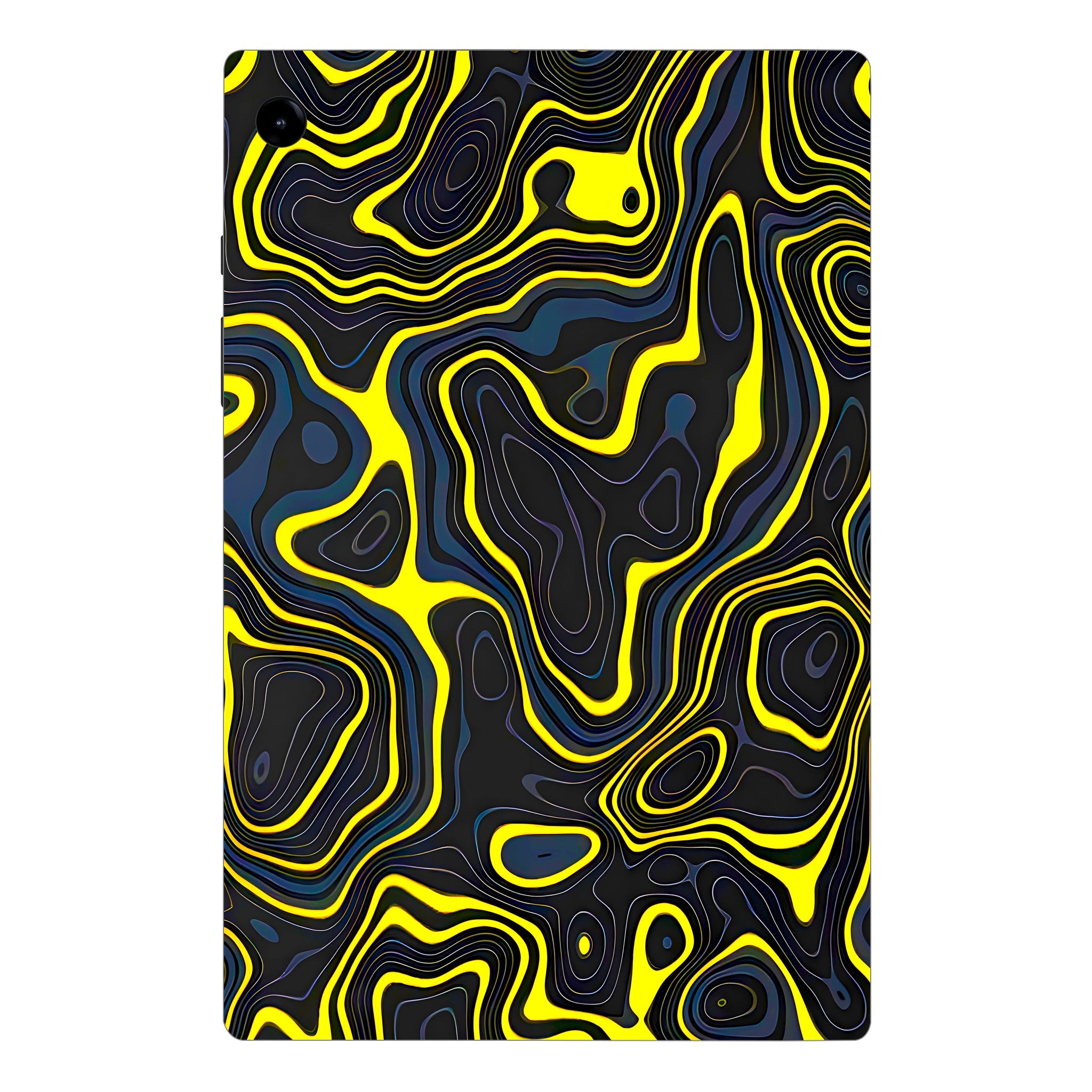 Samsung Galaxy Tab A9 Neon Lava Contours Tablet Skins