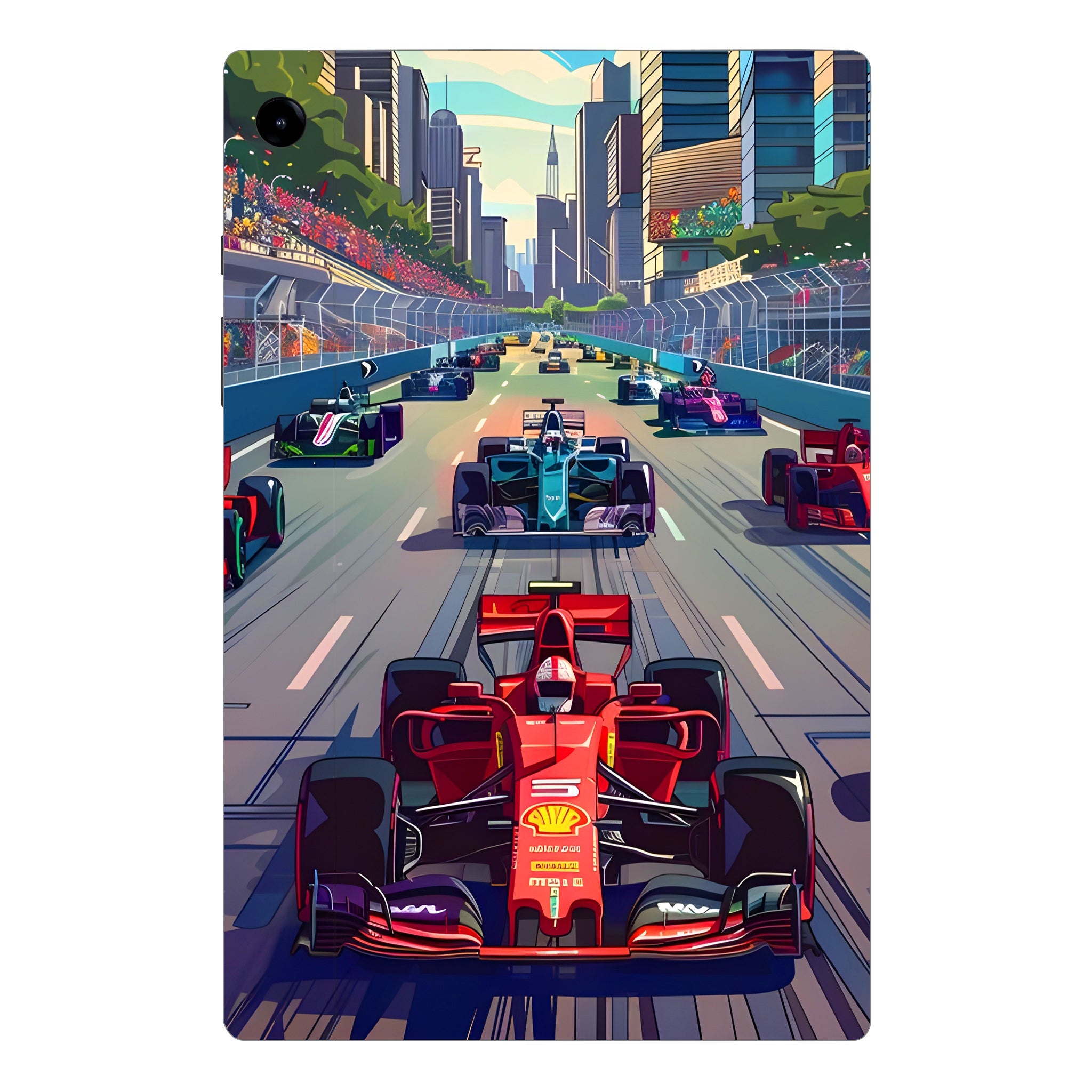 Samsung Galaxy Tab A9 Plus Urban Speed Cars & Bikes Tablet Skins