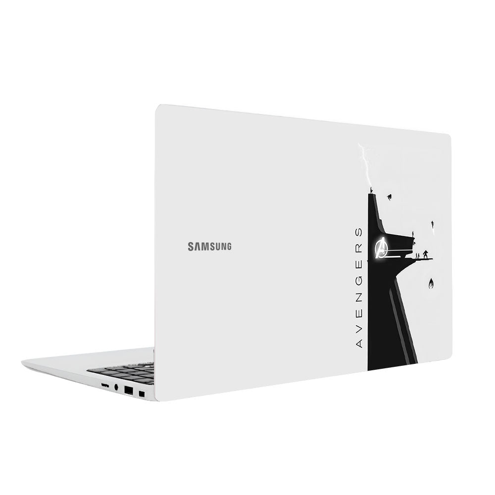 Avengers In Action Samsung Galaxy Book Laptop Skin