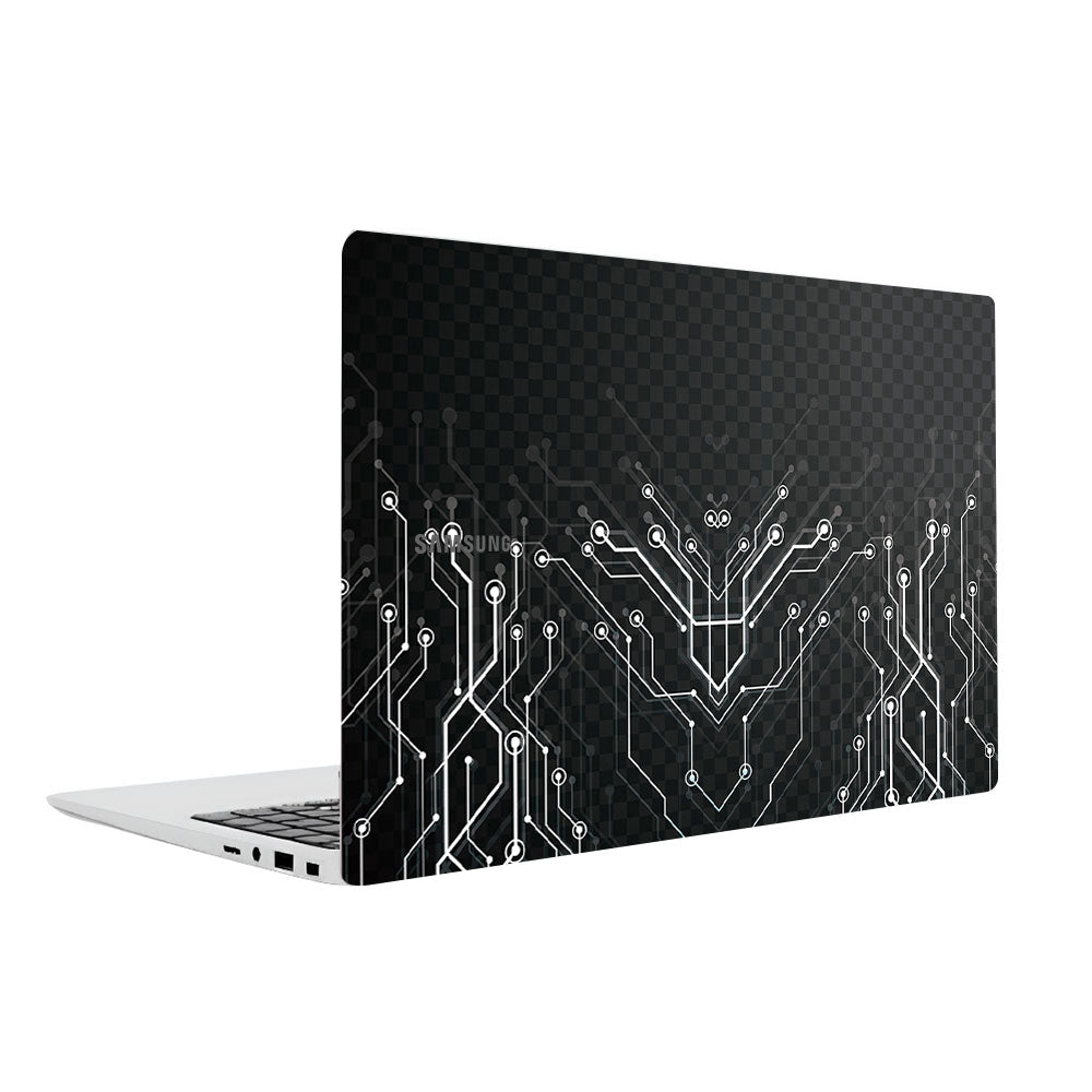 Black Digital Circuit Samsung Galaxy Book 4 15.6 Laptop Skin