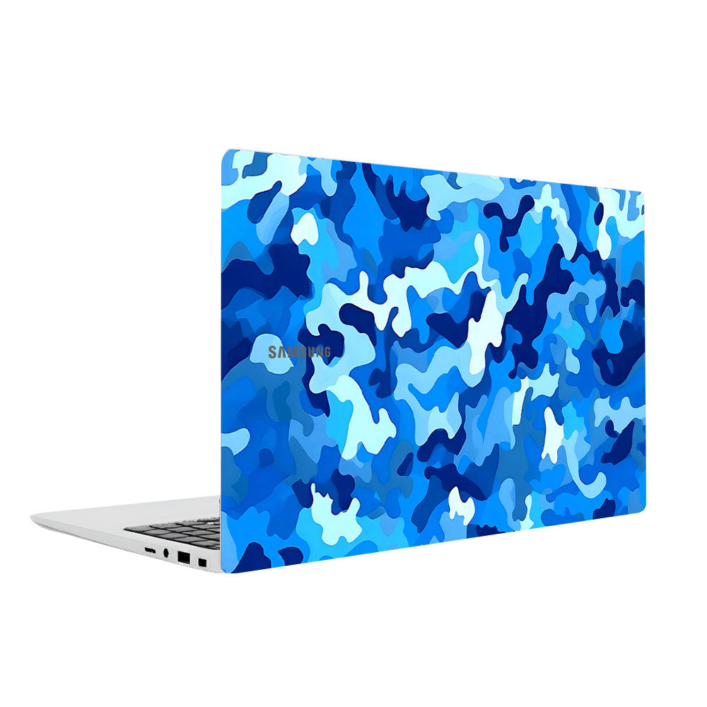 Arctic Blue Camo Pattern Samsung Galaxy Book 4 15.6 Laptop Skin