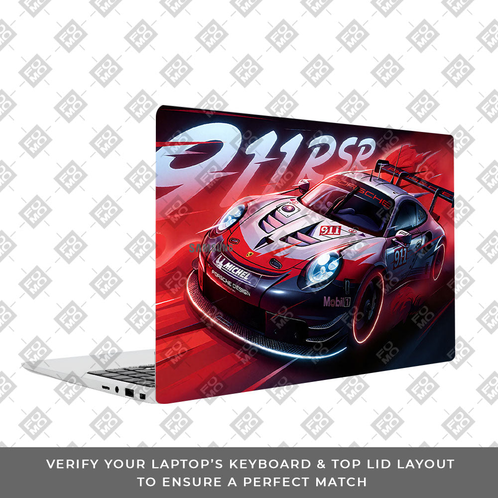 Porsche 911 RSR Samsung Galaxy Book 4 15.6 Laptop Skin