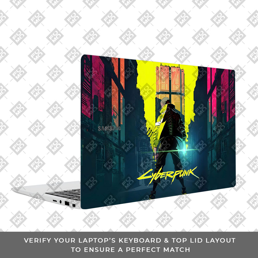 Cyberpunk Uprising Samsung Galaxy Book 4 15.6 Laptop Skin