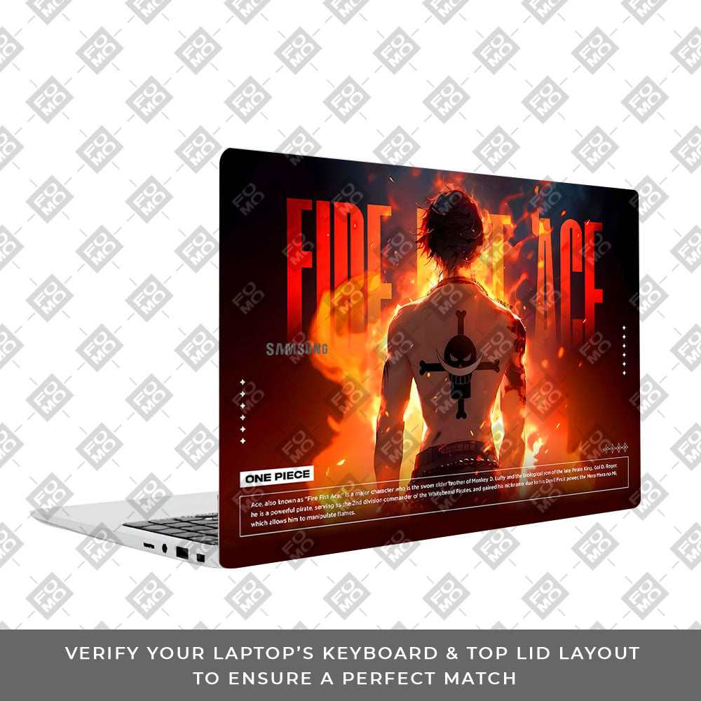 Fire Fist Ace Samsung Galaxy Book 4 15.6 Laptop Skin