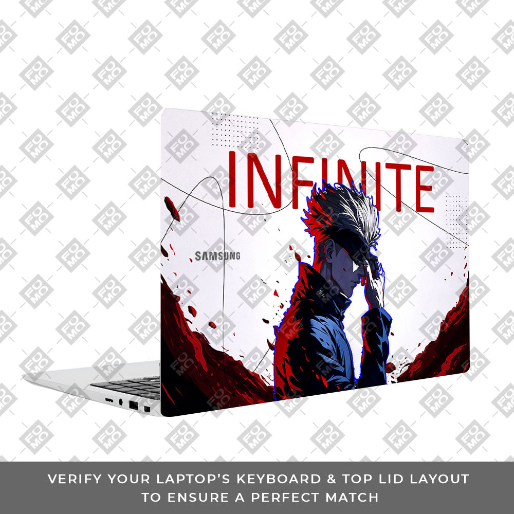 JJK Satoru Gojo Samsung Galaxy Book 4 15.6 Laptop Skin