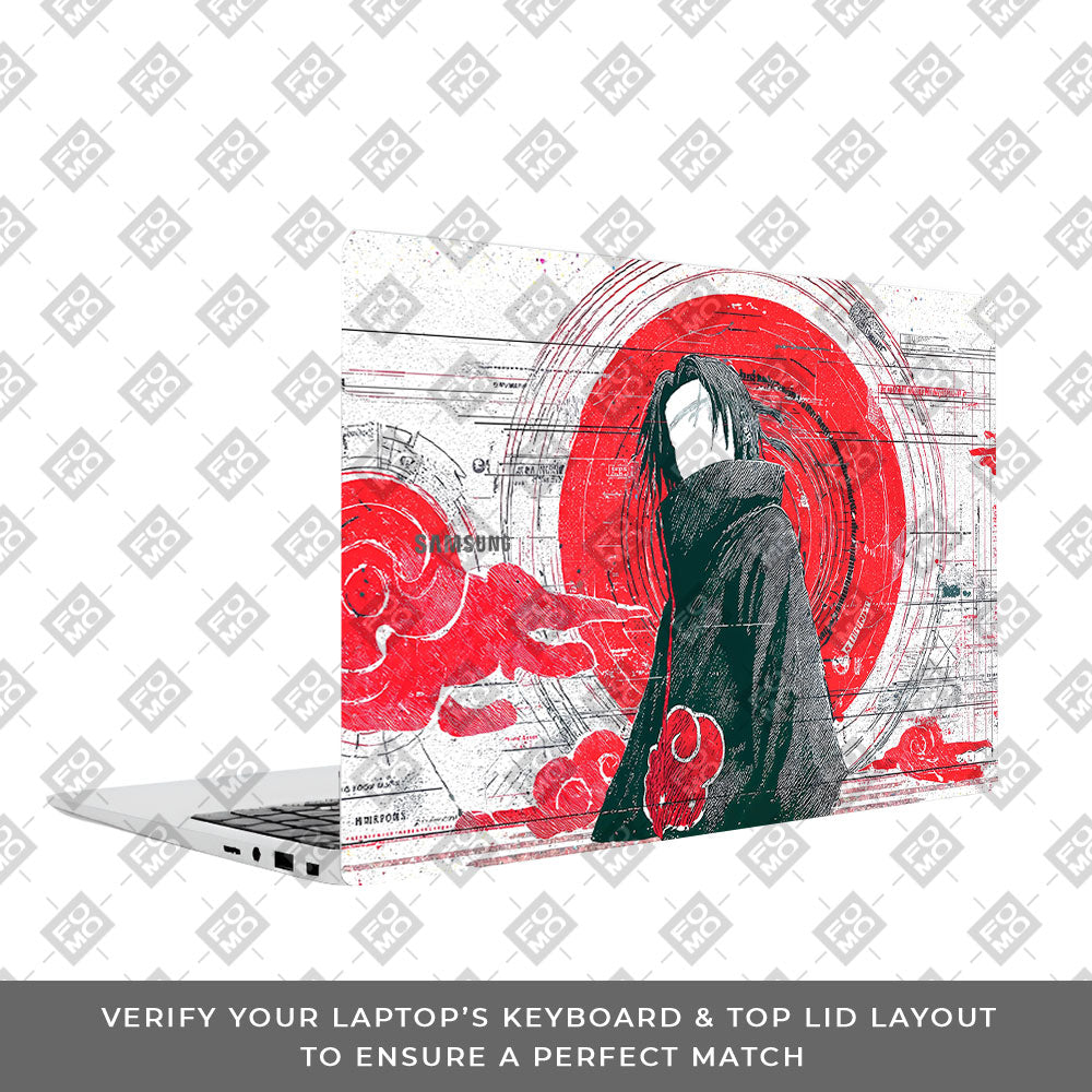 Itachi Uchiha Mark of the Akatsuki Samsung Galaxy Book 4 15.6 Laptop Skin