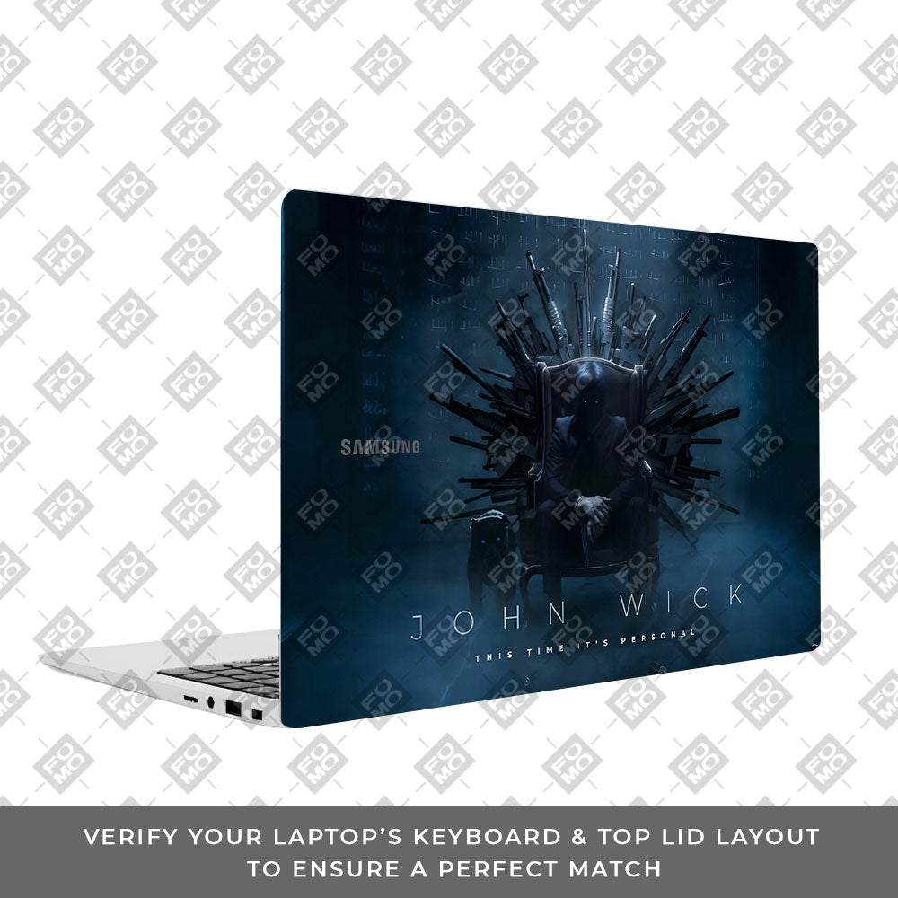 John Wick Assassin Samsung Galaxy Book 4 15.6 Laptop Skin
