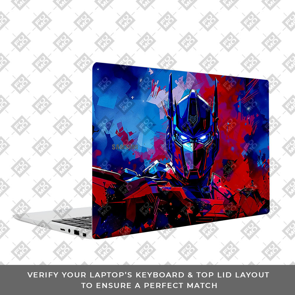 Optimus Prime Transformer Samsung Galaxy Book 4 15.6 Laptop Skin