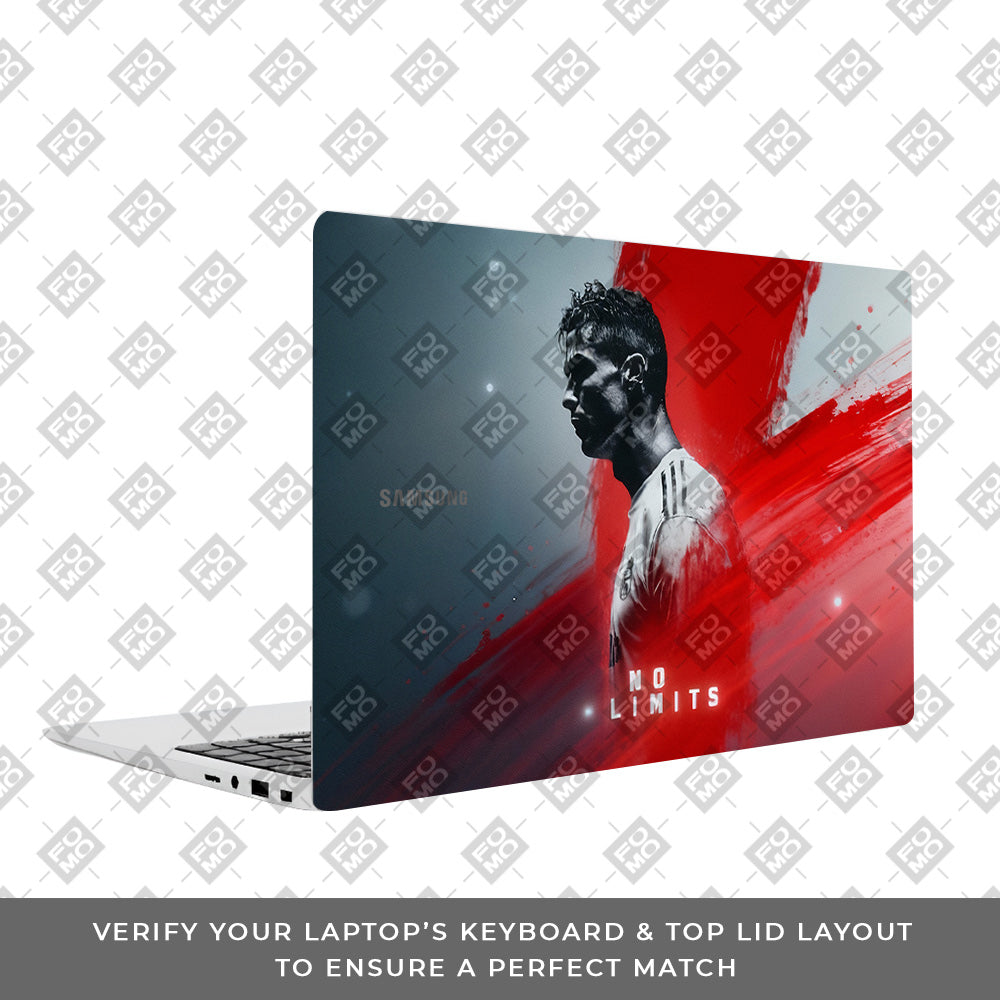 No Limits Ronaldo Spirit Samsung Galaxy Book 4 15.6 Laptop Skin