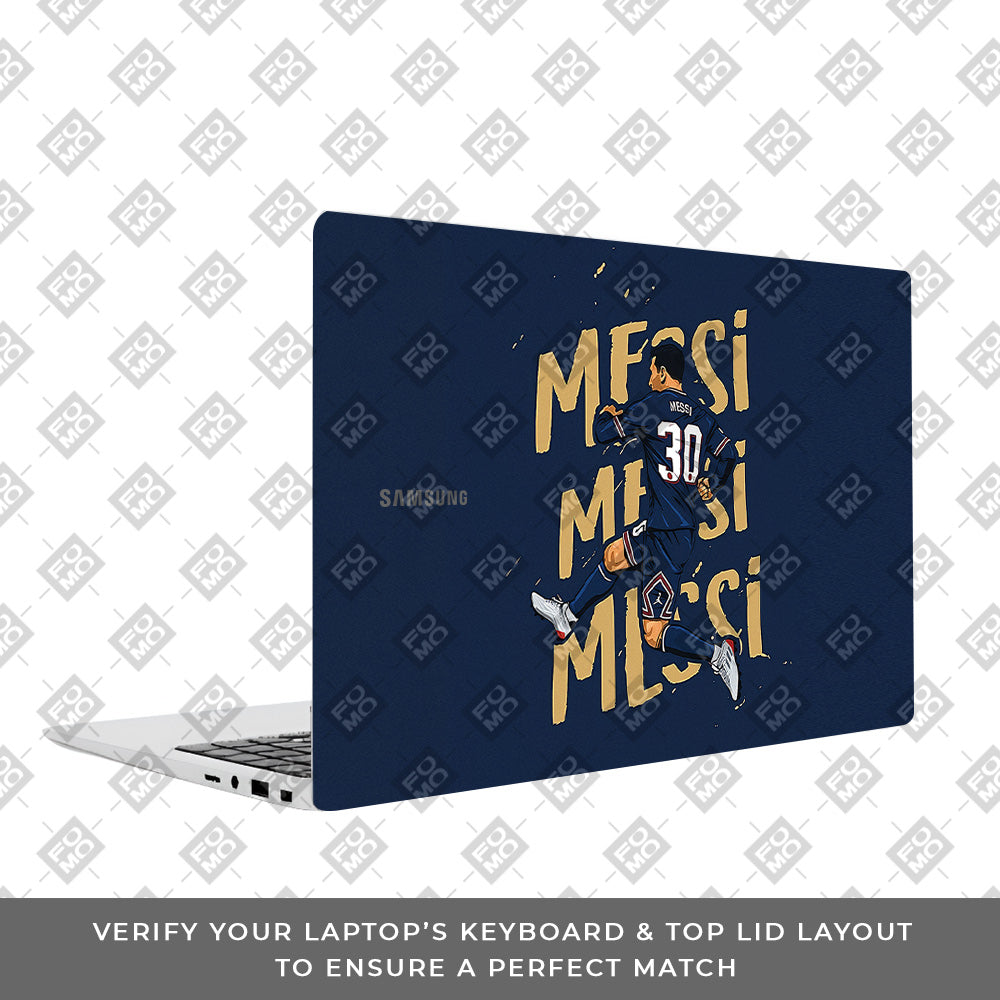 Messi Motion Masterpiece Samsung Galaxy Book 4 15.6 Laptop Skin