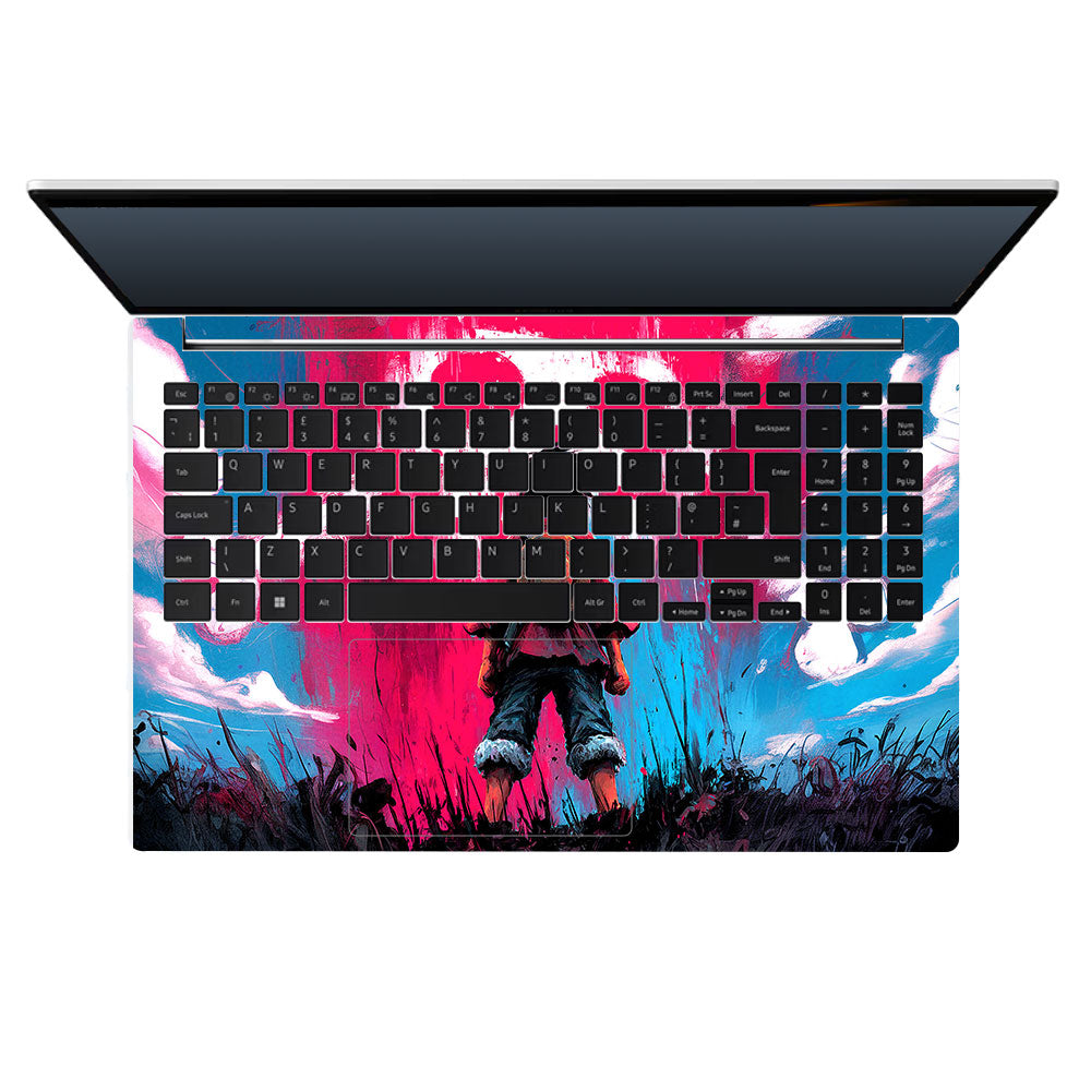 Straw Hat Graffiti One Piece Samsung Galaxy Book 4 15.6 Laptop Skin