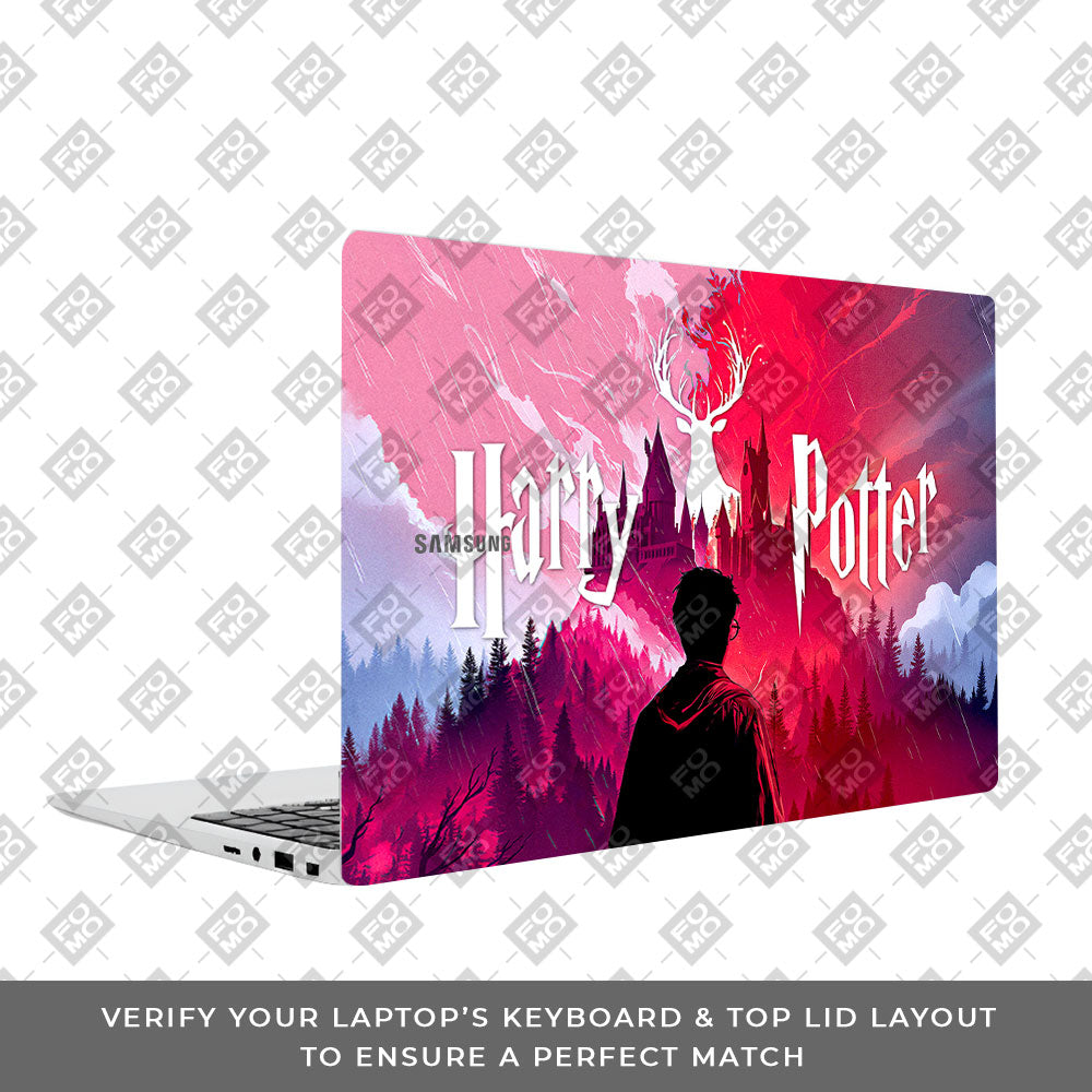 Harry Potter Magical Hogwarts Samsung Galaxy Book 4 15.6 Laptop Skin