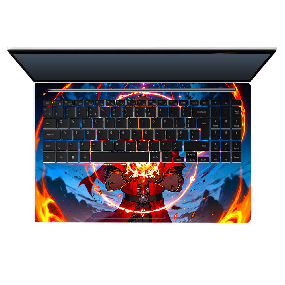 Edward Elric Fullmetal Alchemist Samsung Galaxy Book 4 15.6 Laptop Skin