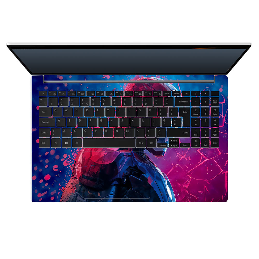 Iron Man Neon Tech Samsung Galaxy Book 4 15.6 Laptop Skin