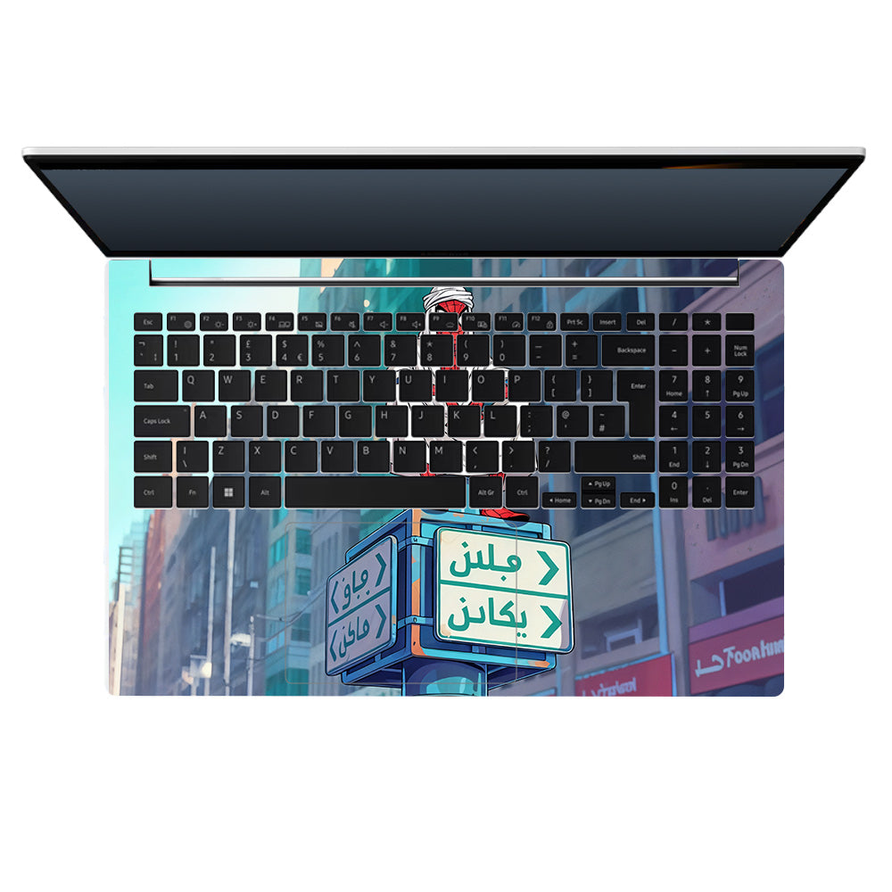 Arabian Spider Man Samsung Galaxy Book 4 15.6 Laptop Skin