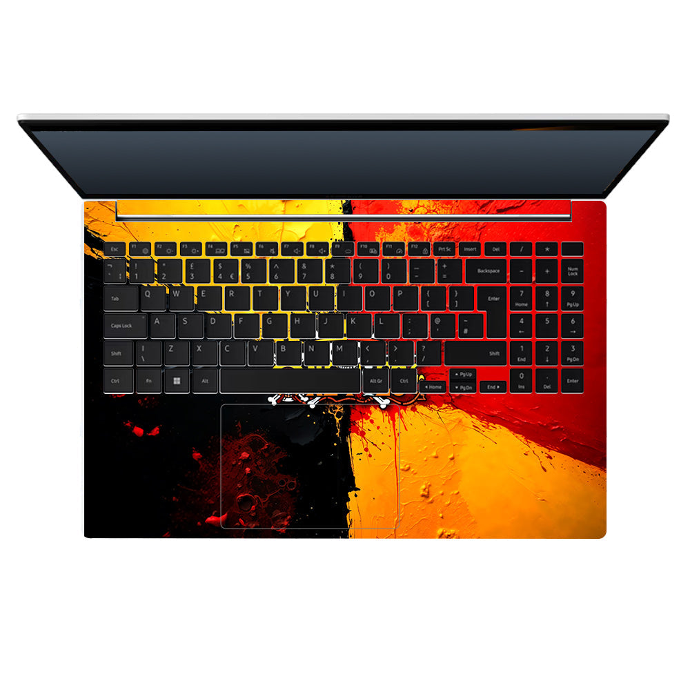 One Piece Paint Splash Samsung Galaxy Book 4 15.6 Laptop Skin