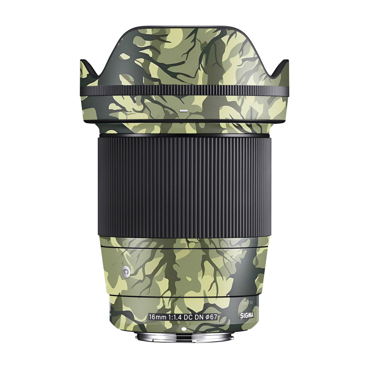 Green Tangled Vines Sigma 16mm F/1.4 DC DN Camera Lens Skin