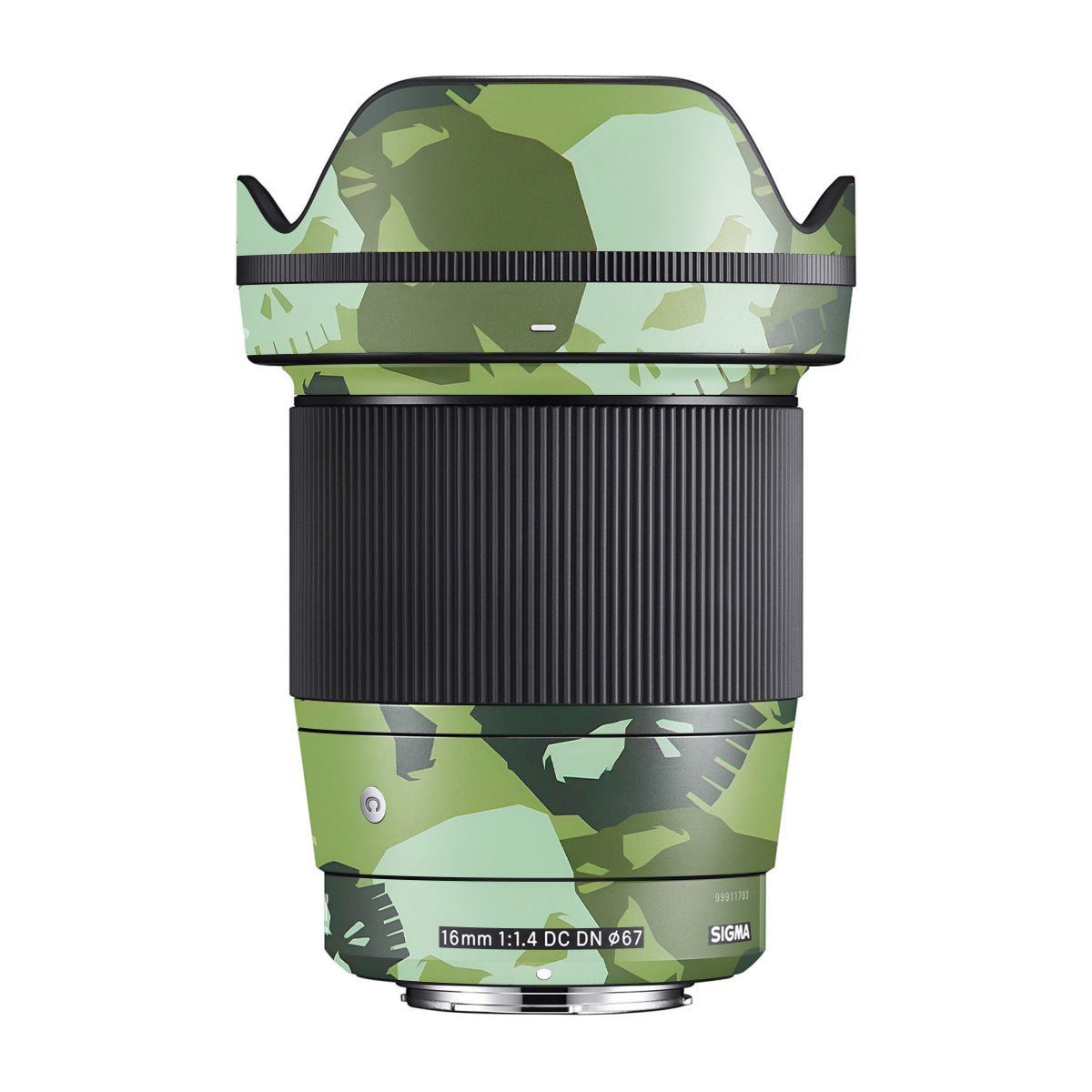 Tropic Camo Sigma 16mm F/1.4 DC DN Camera Lens Skin
