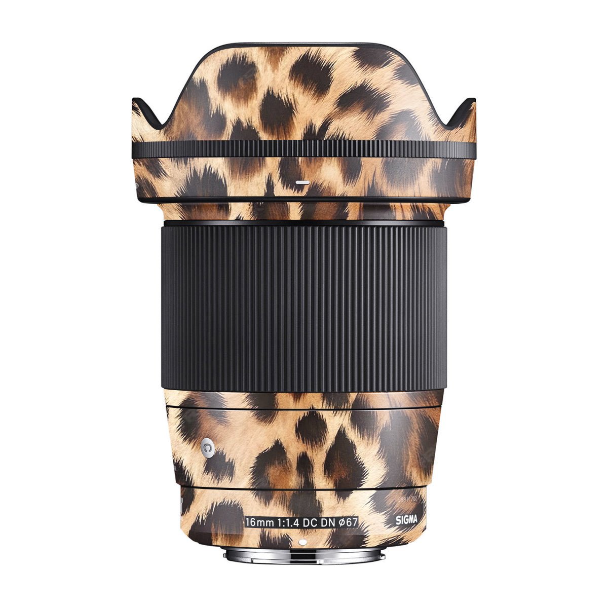 Classic Leopard Spots Sigma 16mm F/1.4 DC DN Camera Lens Skin