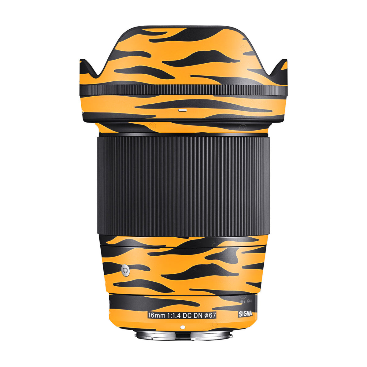 Savanna Tiger Stripes Sigma 16mm F/1.4 DC DN Camera Lens Skin