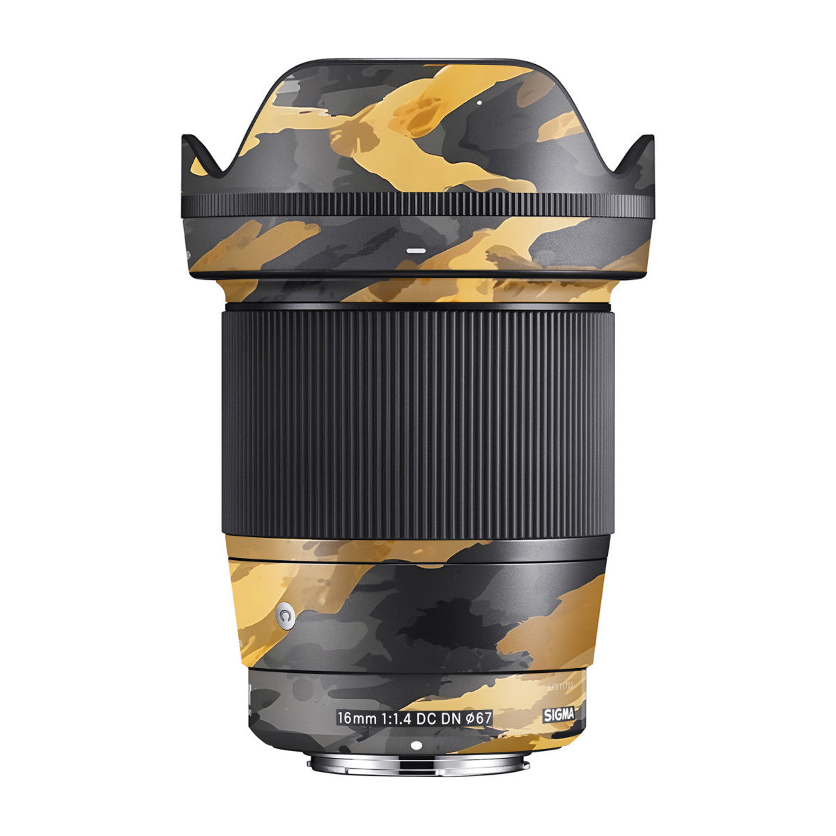 Camo Tiger Blend Sigma 16mm F/1.4 DC DN Camera Lens Skin