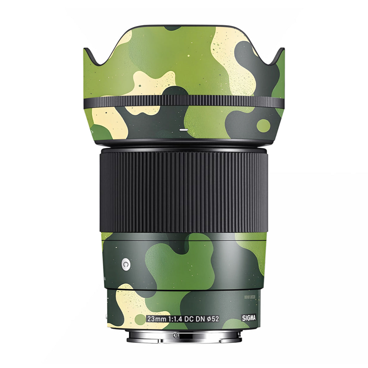 Camouflage Pattern Sigma 23mm F/1.4 DC DN Camera Lens Skin
