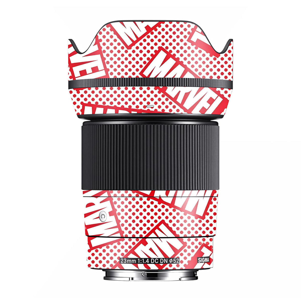 Marvel Comics Sigma 23mm F/1.4 DC DN Camera Lens Skin