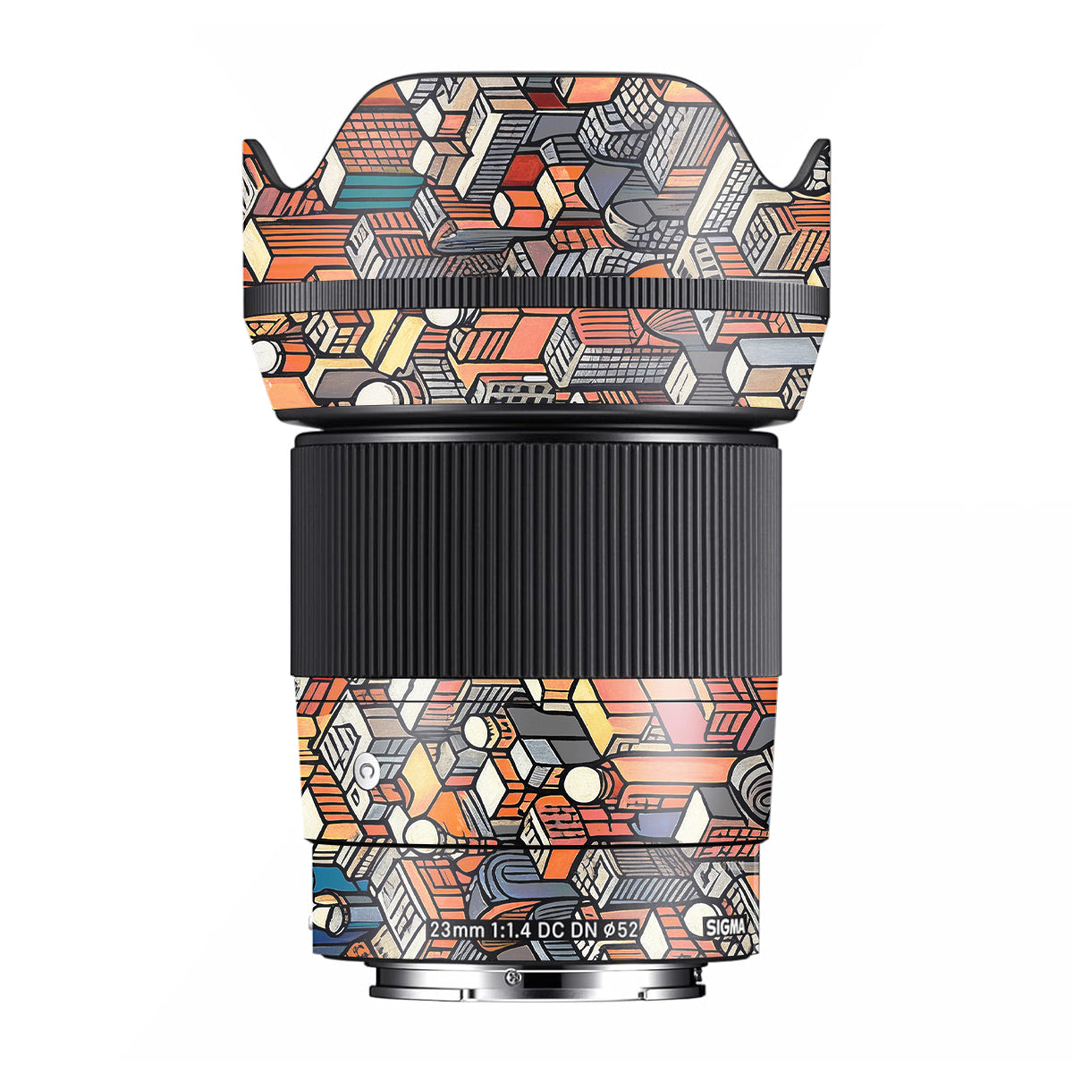 Isometric Cityscape Sigma 23mm F/1.4 DC DN Camera Lens Skin