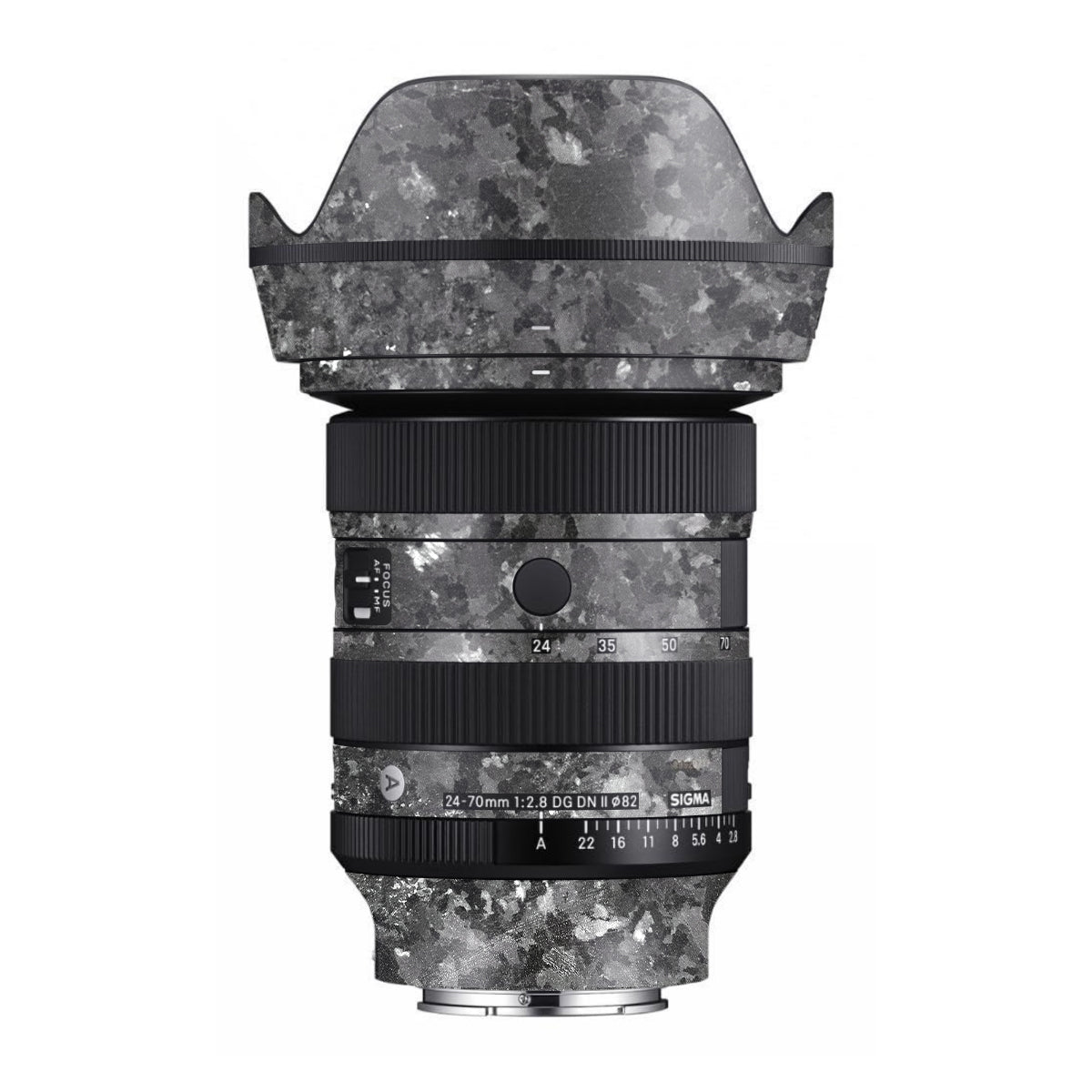 Black Granite Sigma 24-70mm F/2.8 DG DN Sony E Camera Lens Skin