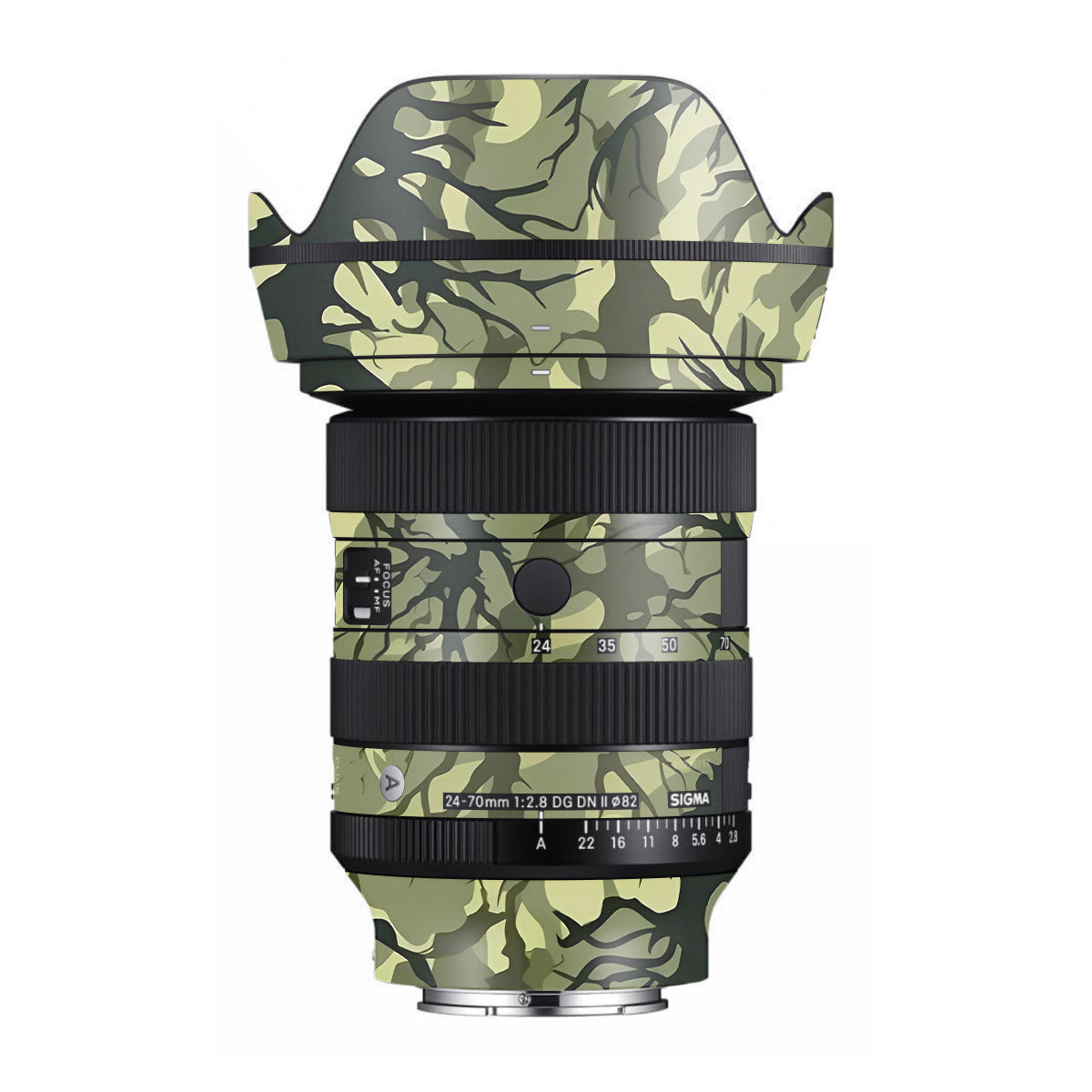 Green Tangled Vines Sigma 24-70mm F/2.8 DG DN Sony E Camera Lens Skin