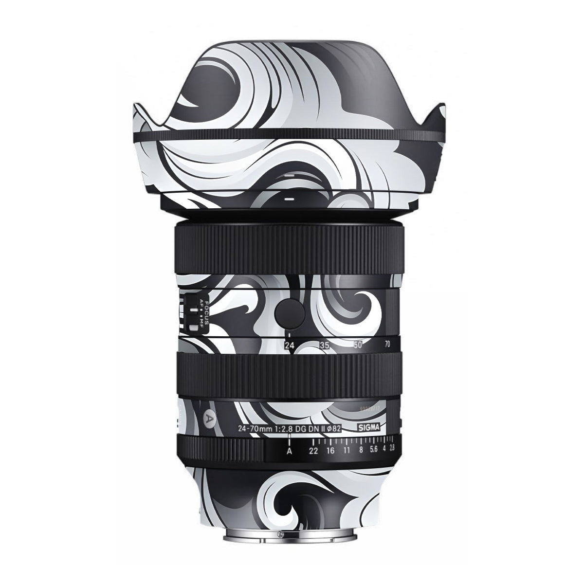 Smoke Swirl Sigma 24-70mm F/2.8 DG DN Sony E Camera Lens Skin