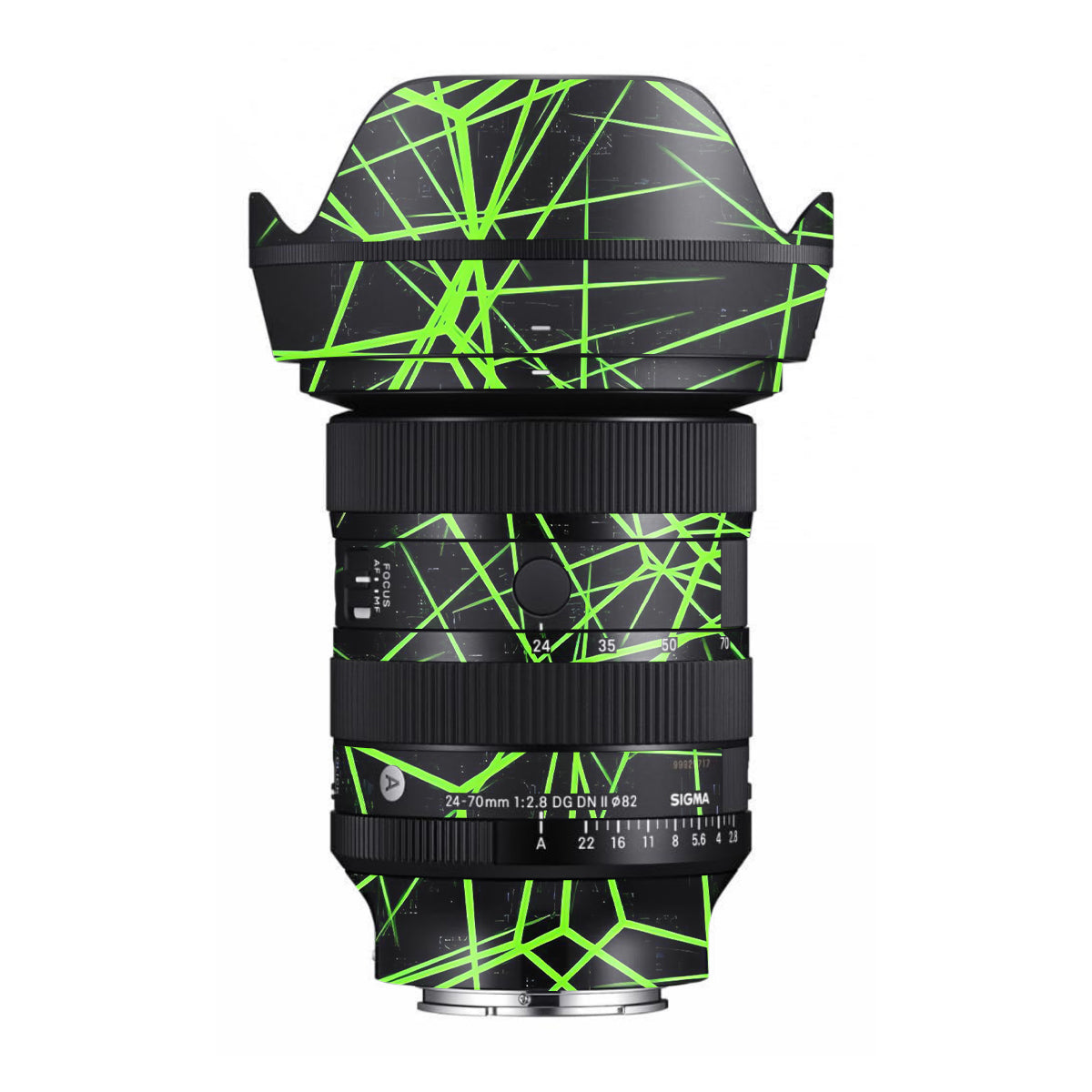 Neon Grid Sigma 24-70mm F/2.8 DG DN Sony E Camera Lens Skin