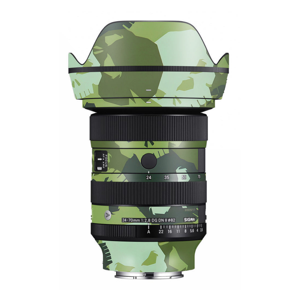 Tropic Camo Sigma 24-70mm F/2.8 DG DN Sony E Camera Lens Skin