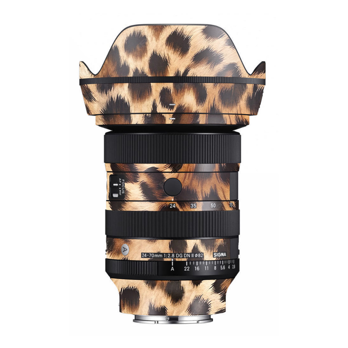 Classic Leopard Spots Sigma 24-70mm F/2.8 DG DN Sony E Camera Lens Skin