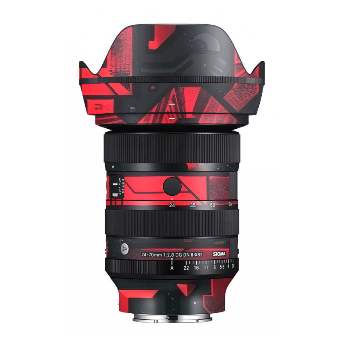 Cyber Maze Circuit Sigma 24-70mm F/2.8 DG DN Sony E Camera Lens Skin