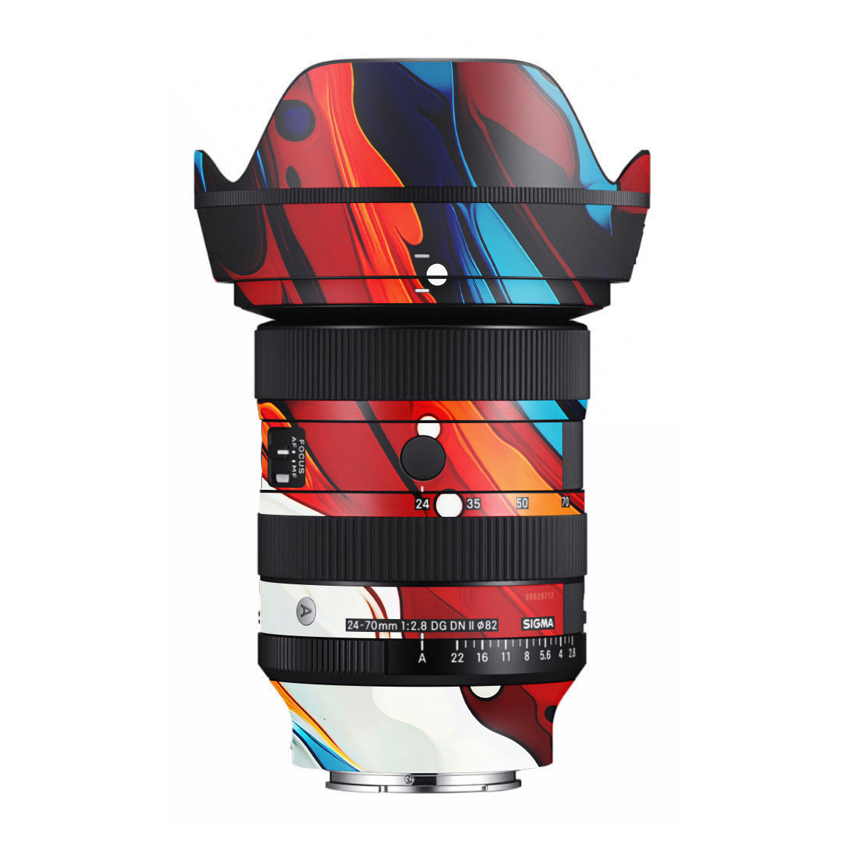 Fire & Ice Flow Sigma 24-70mm F/2.8 DG DN Sony E Camera Lens Skin