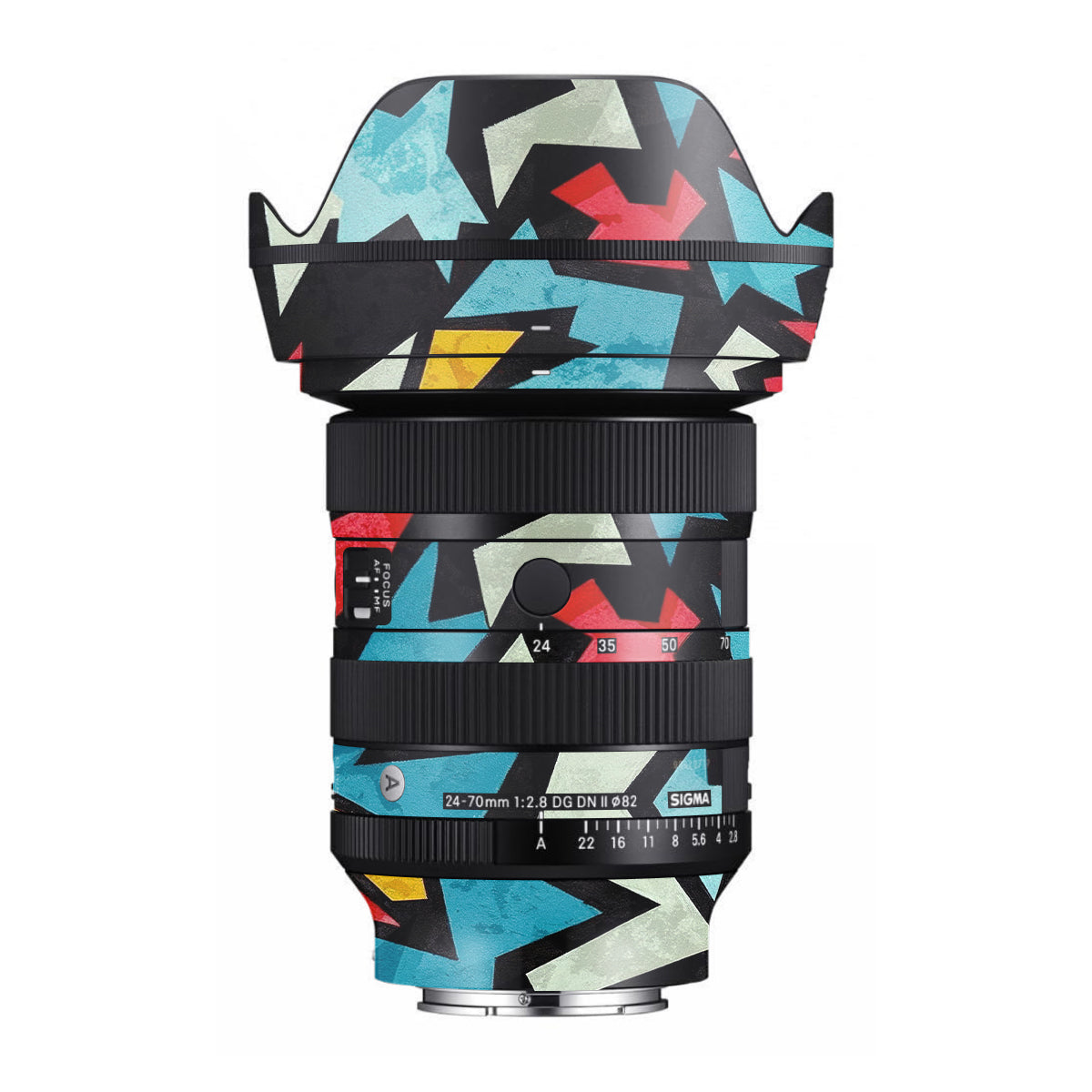 Pop Art Lightning Sigma 24-70mm F/2.8 DG DN Sony E Camera Lens Skin