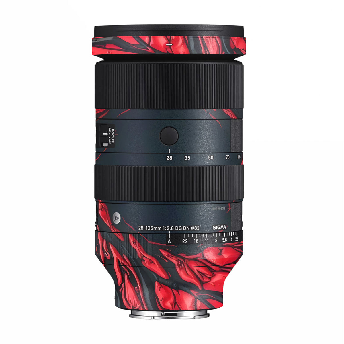 Venom Red Sigma 28-105mm F/2.8 DG DN Sony E Camera Lens Skin
