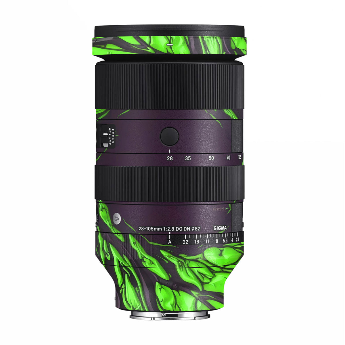 Venom Green Sigma 28-105mm F/2.8 DG DN Sony E Camera Lens Skin