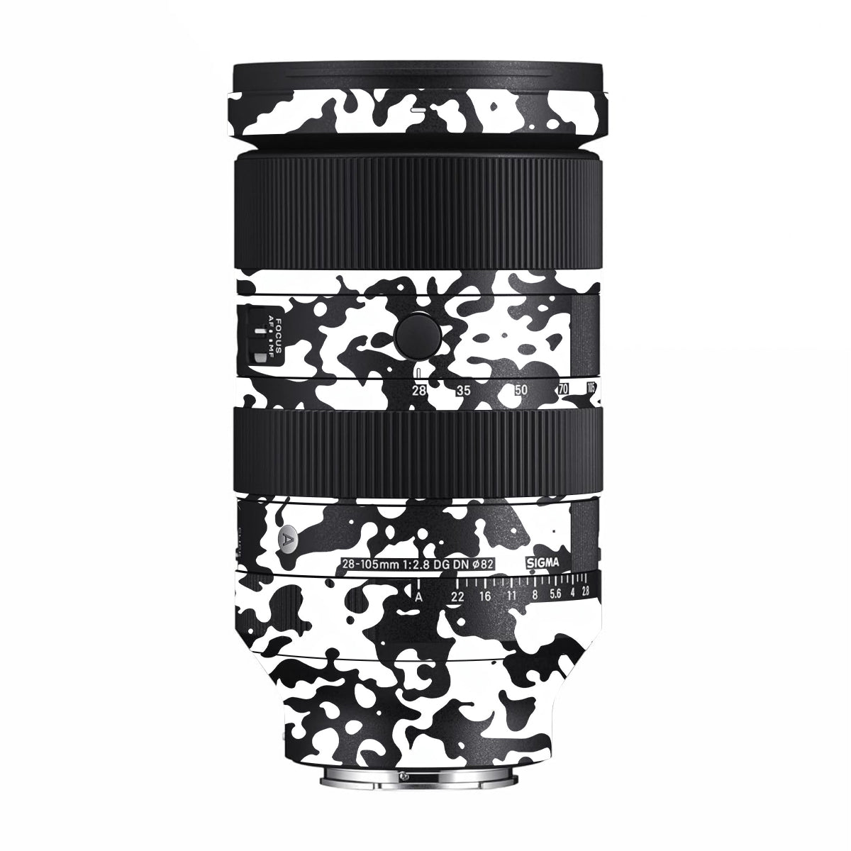 Snow Camo Sigma 28-105mm F/2.8 DG DN Sony E Camera Lens Skin