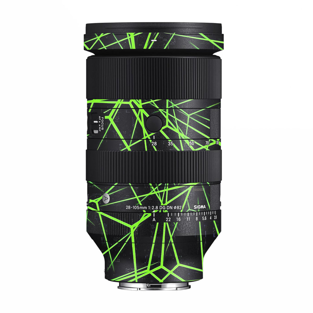 Neon Grid Sigma 28-105mm F/2.8 DG DN Sony E Camera Lens Skin