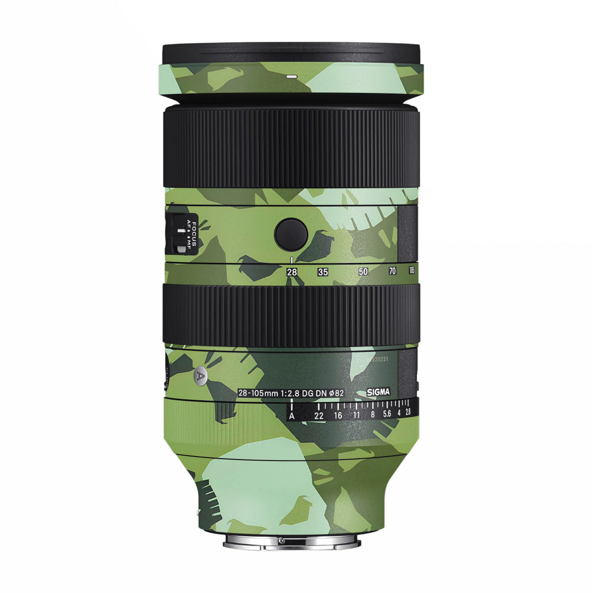 Tropic Camo Sigma 28-105mm F/2.8 DG DN Sony E Camera Lens Skin