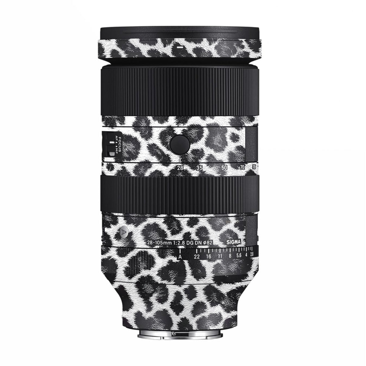Snow Leopard Spots Sigma 28-105mm F/2.8 DG DN Sony E Camera Lens Skin