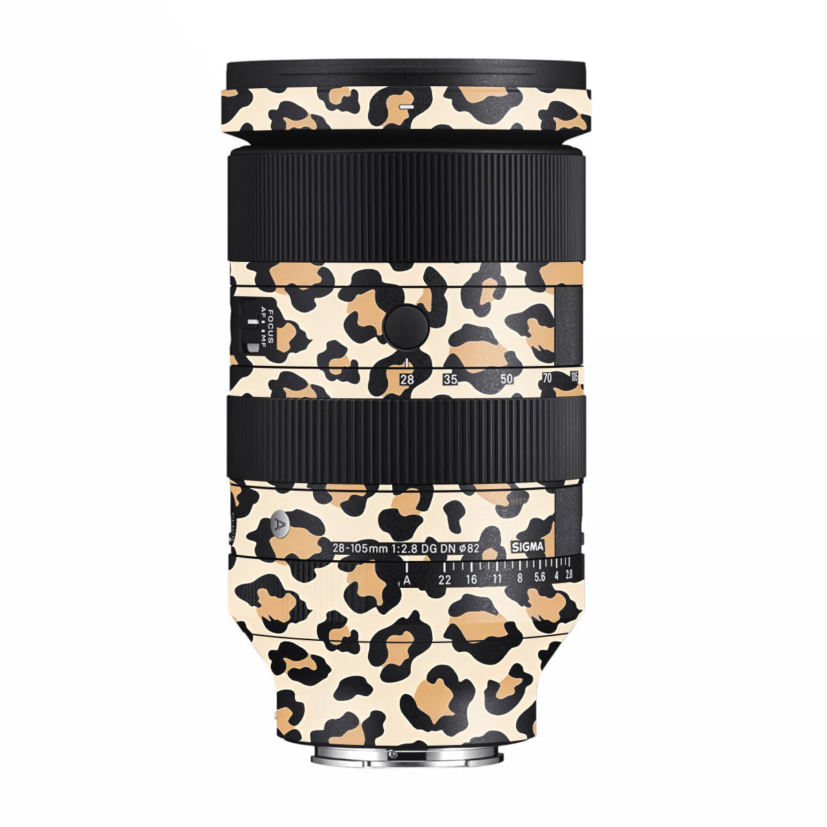 Sandy Leopard Spots Sigma 28-105mm F/2.8 DG DN Sony E Camera Lens Skin