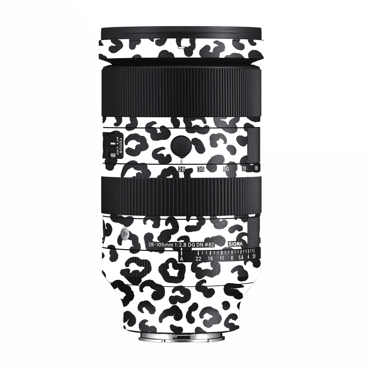 White Leopard Sigma 28-105mm F/2.8 DG DN Sony E Camera Lens Skin