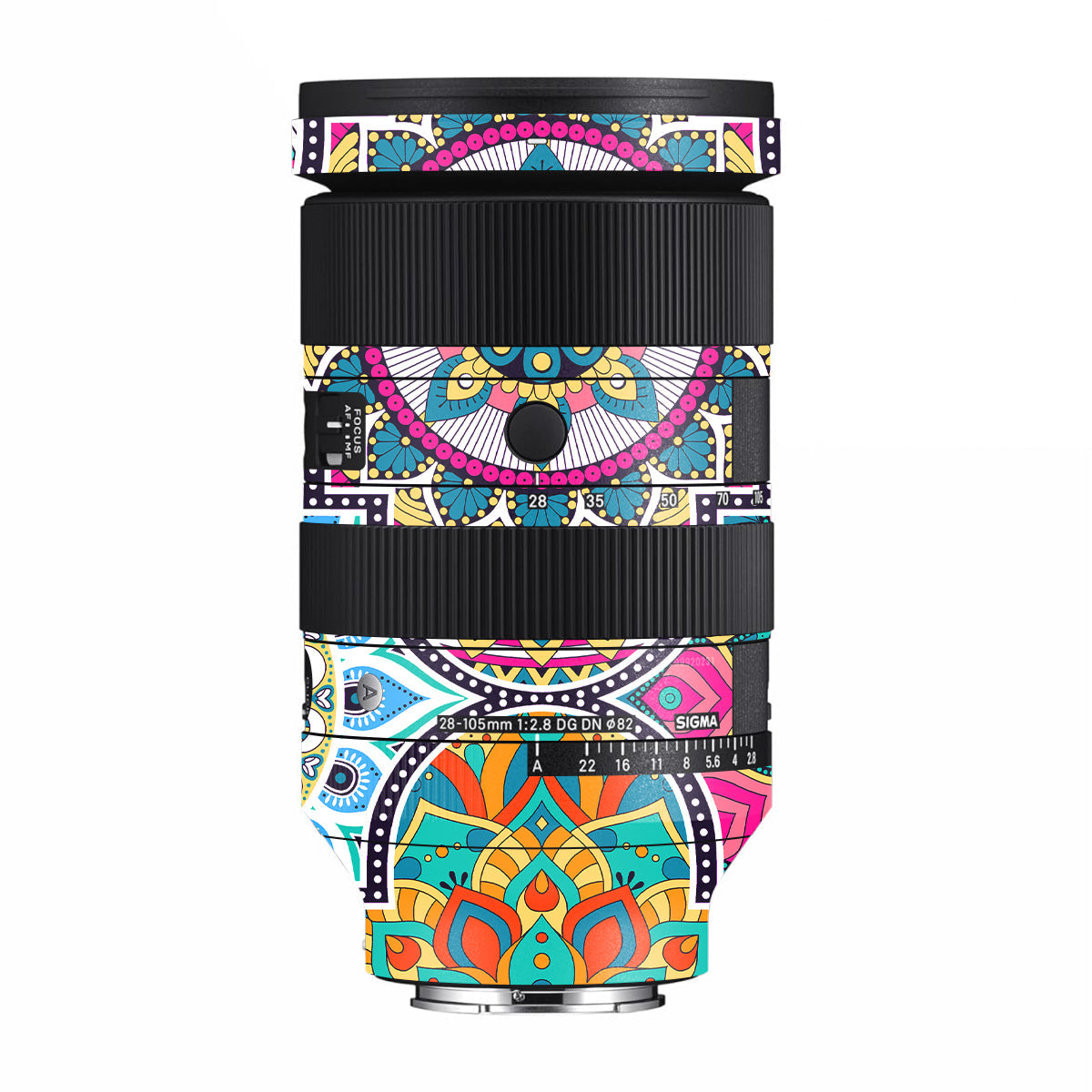 Boho Mandala Tile Pattern Sigma 28-105mm F/2.8 DG DN Sony E Camera Lens Skin