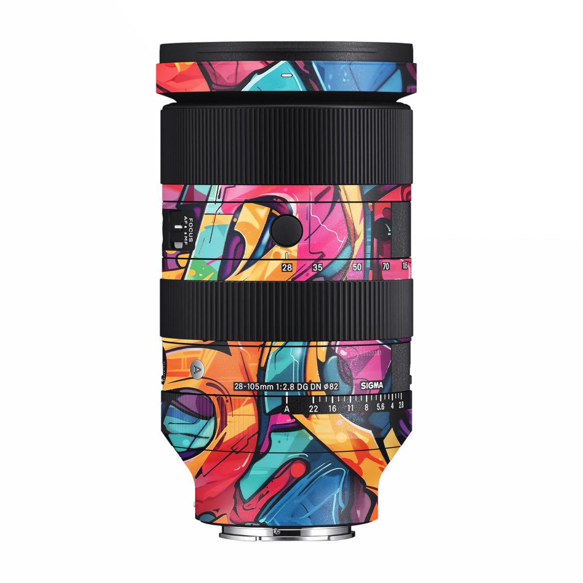 Urban Graffiti Explosion Sigma 28-105mm F/2.8 DG DN Sony E Camera Lens Skin